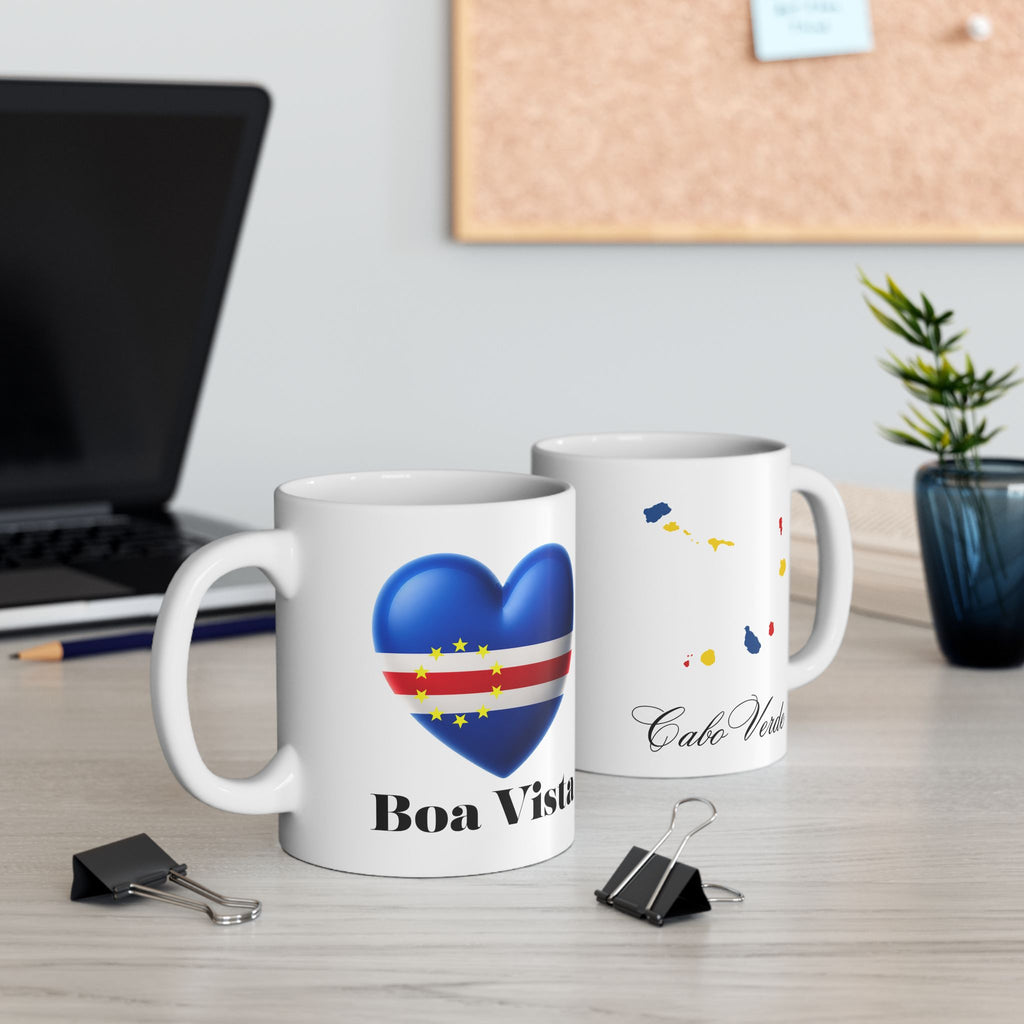 Boa Vista Island Heart Mug