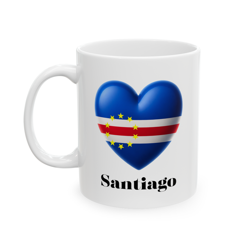 Santiago Heart Mug