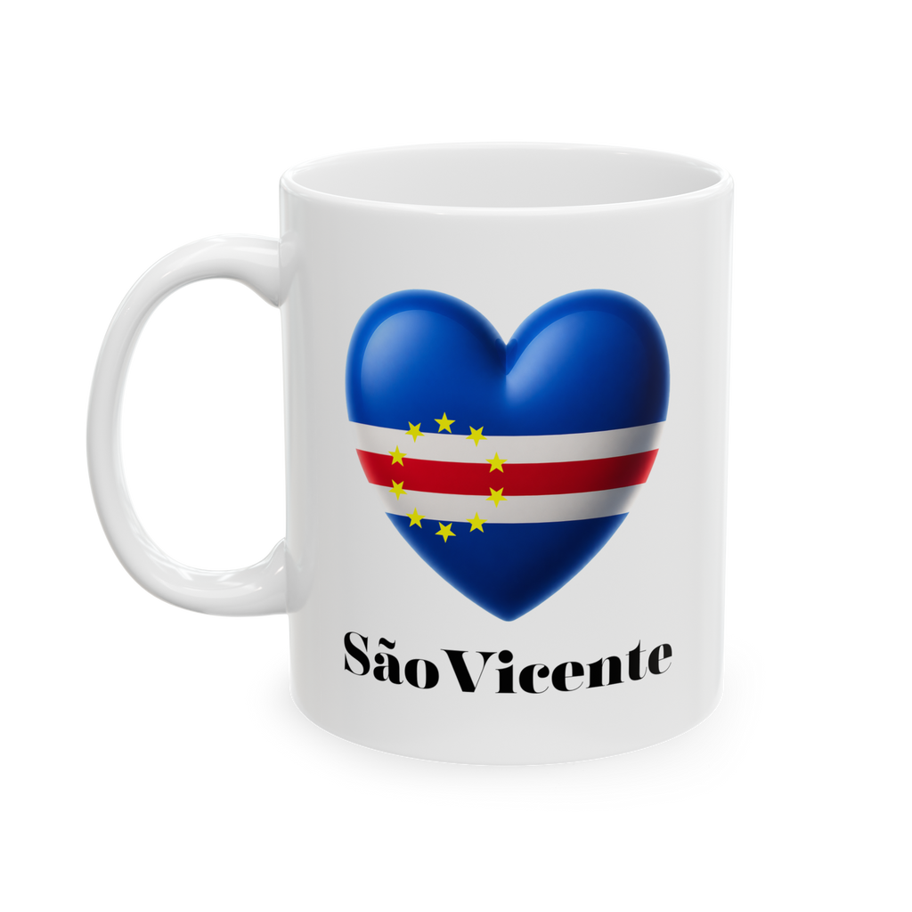 São Vicente Heart Mug