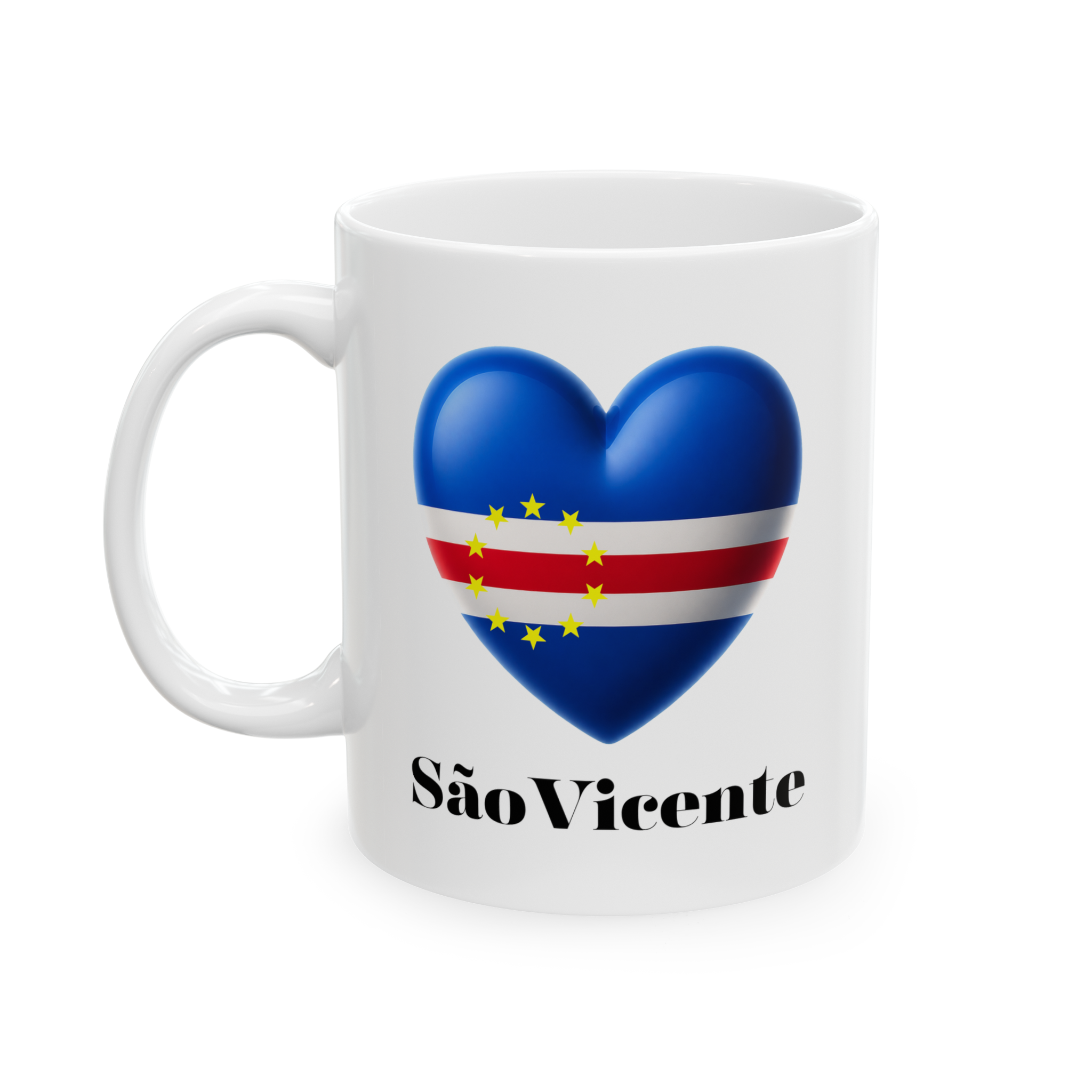 São Vicente Heart Mug