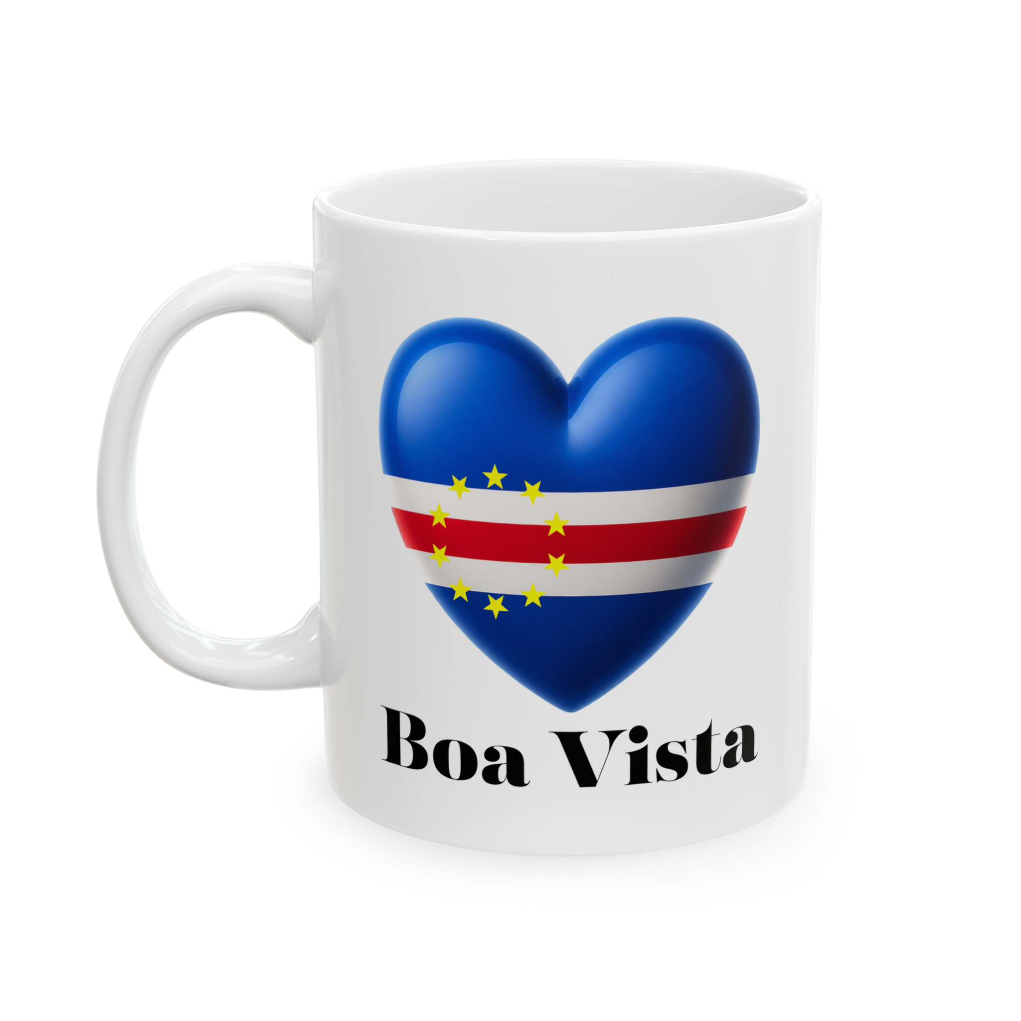 Boa Vista Island Heart Mug