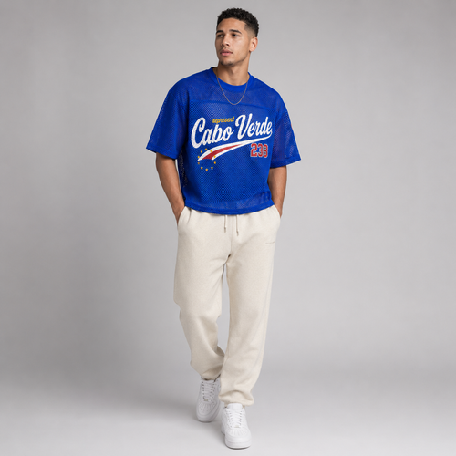 Represent Cabo Verde Mesh Jersey (Blue)