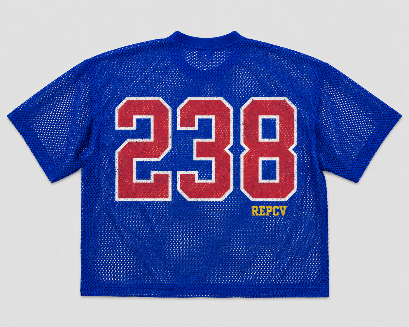 Represent Cabo Verde Mesh Jersey (Blue)